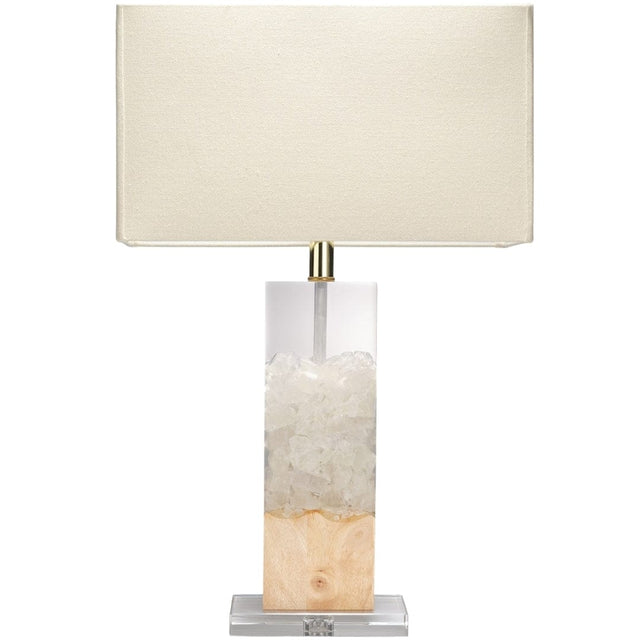 Clay Table Lamp Table + Desk Lamps LGHCLAYNTWH