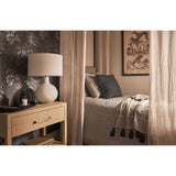 Clemente Ceramic Table Lamp Lamps 13-1552WT 844717037269