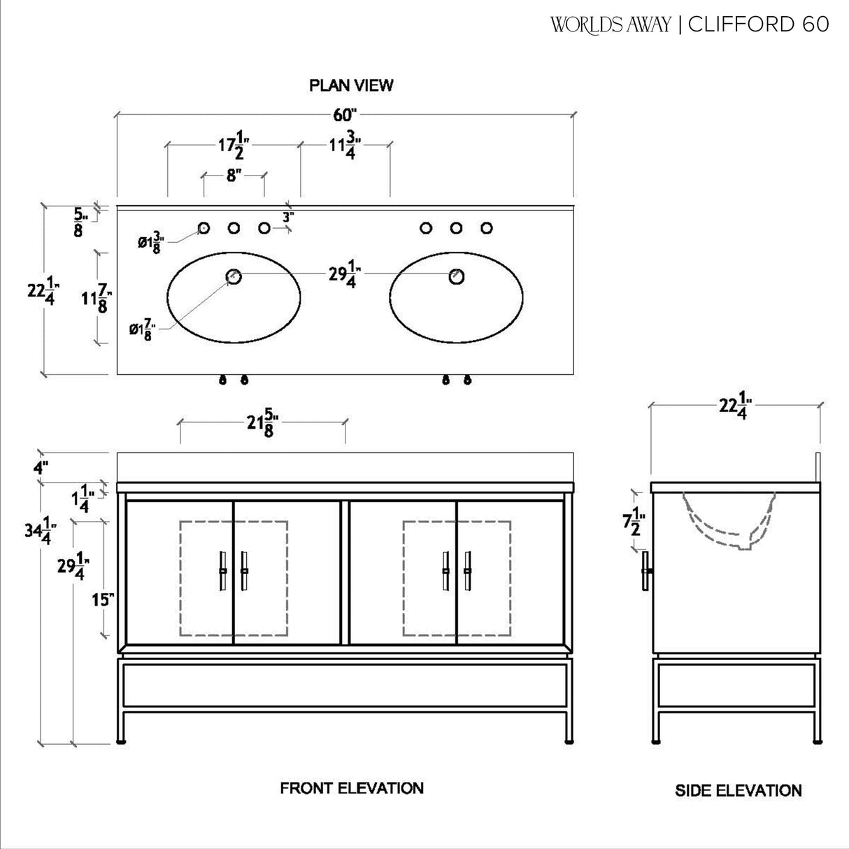 Clifford Bath Vanity Bath Vanity