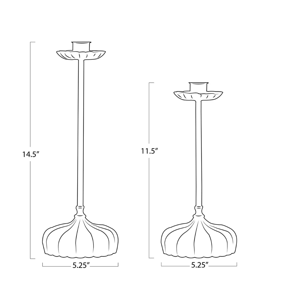 Clove Candle Holder Set Decor 20-1625