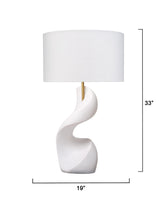 Cobra Table Lamp Table Lamps 9COBRATLWH 688933040685