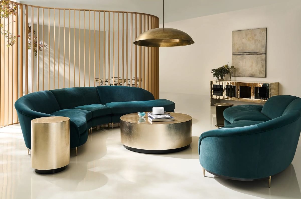 Cocktail Couture Round End Table Side Tables