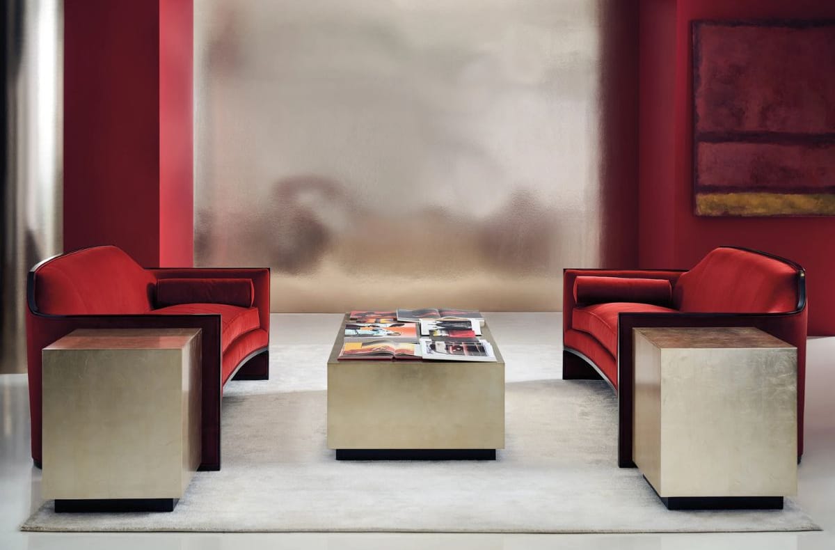 Cocktail Couture Square End Table Side Tables