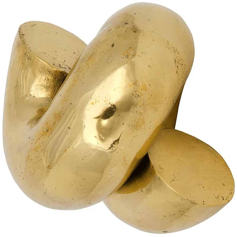 Coiled Brass Sculpture by Noir