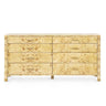 Cole Large 8 Drawer Burl Wood Dresser COE-250-24