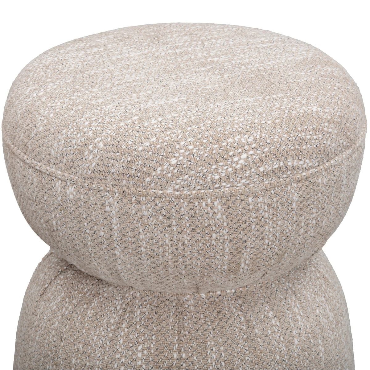 Collin Ruched Ottoman Ottomans + Stools