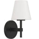 Colton 1-Light Sconce Sconces COL-201-BK 633779104978