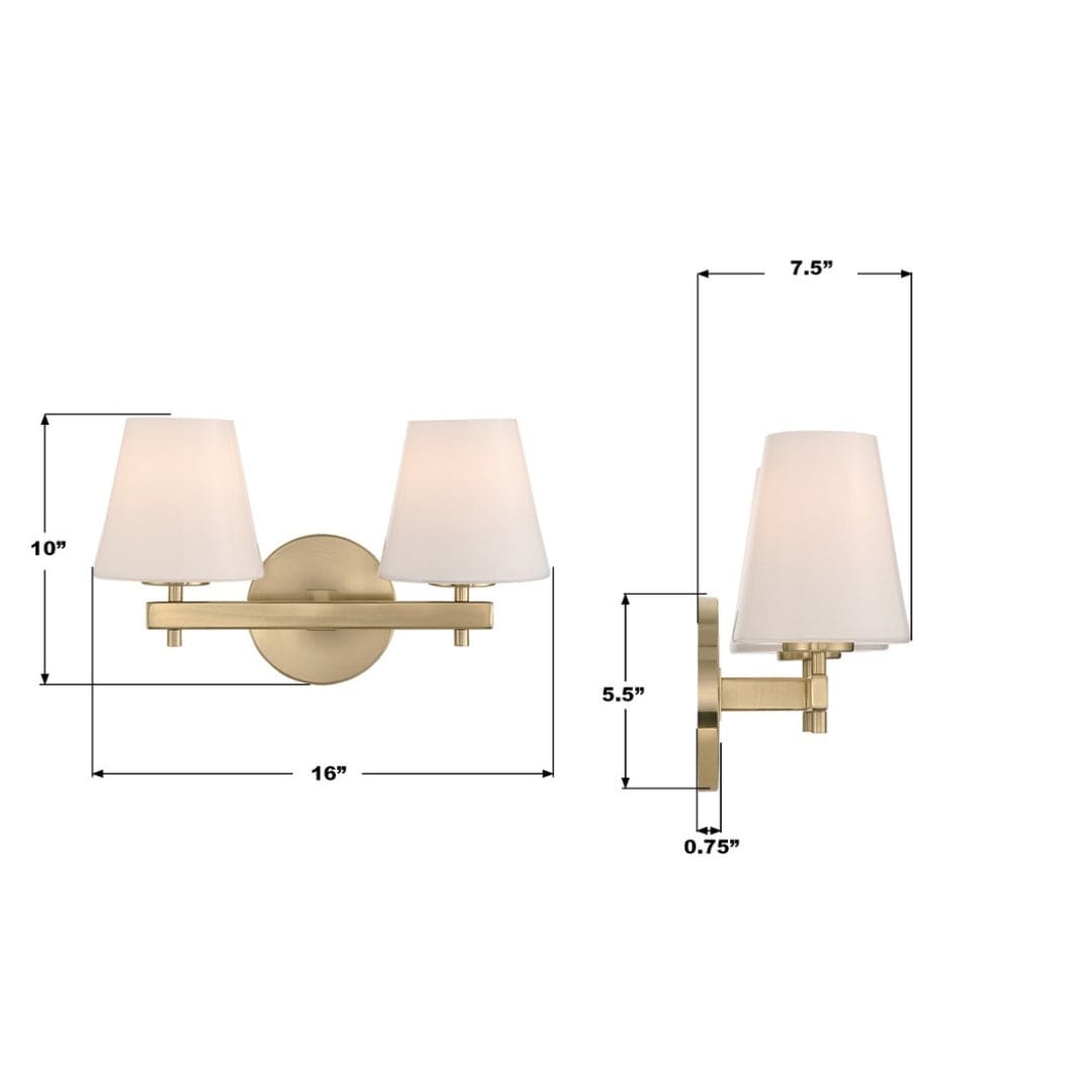 Colton 2-Light Sconce Sconces