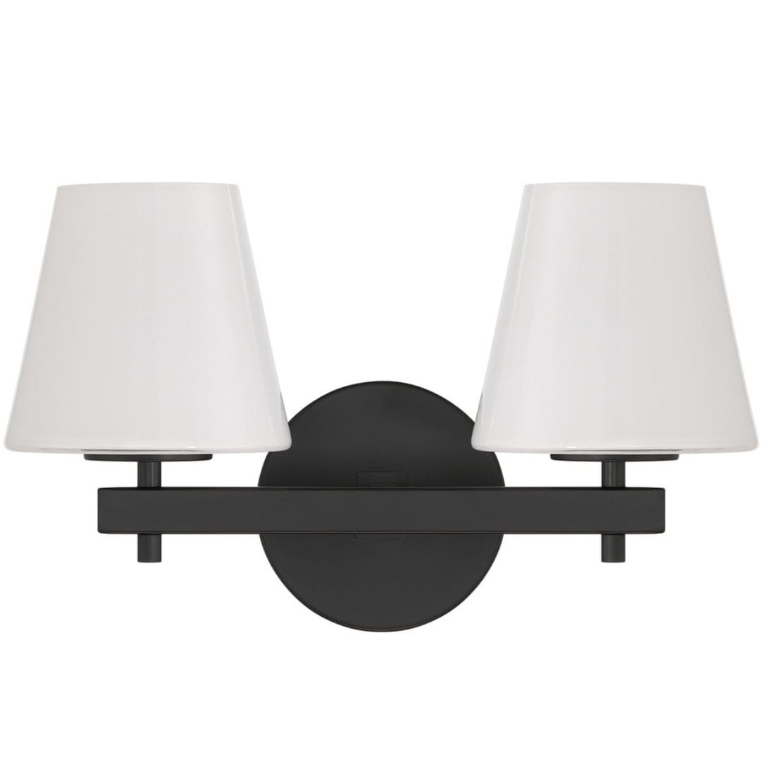 Colton 2-Light Sconce Sconces COL-202-BK 633779105005