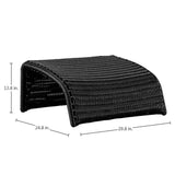 Como Ottoman Outdoor Ottomans + Stools