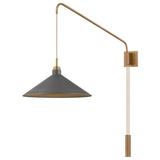 Conor Wall Sconce Wall Sconces B2936-PBR/GRA 197292114727