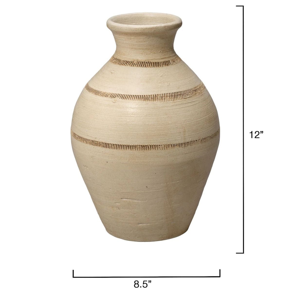 Conservatory Vase Vases + Urns 7CONS-VAWH 688933041675