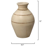 Conservatory Vase Vases + Urns 7CONS-VAWH 688933041675