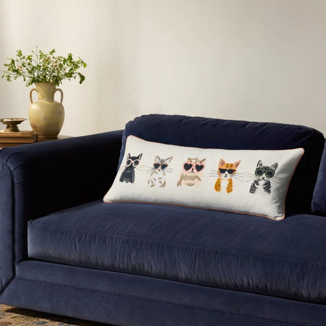 Cool Cats Pillow Throw Pillows