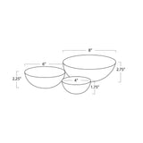 Cora Bowl (Set of 3) - Draft for Tariffs 05-02-25 Decorative Object 20-1653