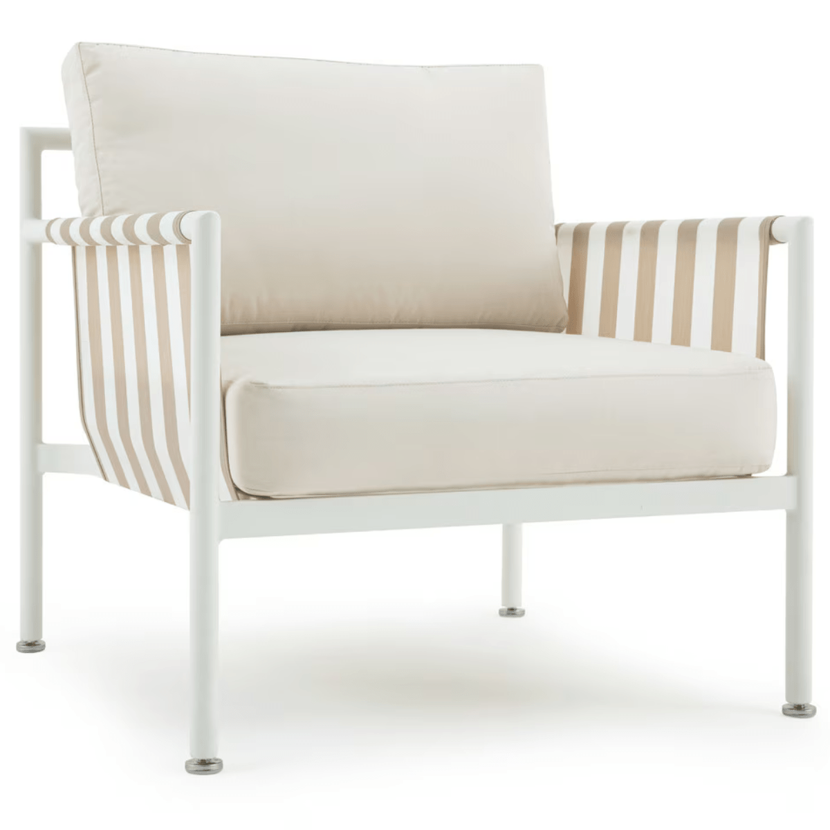 Cora Cream Outdoor Armchair Outdoor Chairs TOV-O68965