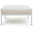 Cora Cream Outdoor Ottoman Outdoor Furniture TOV-O68966