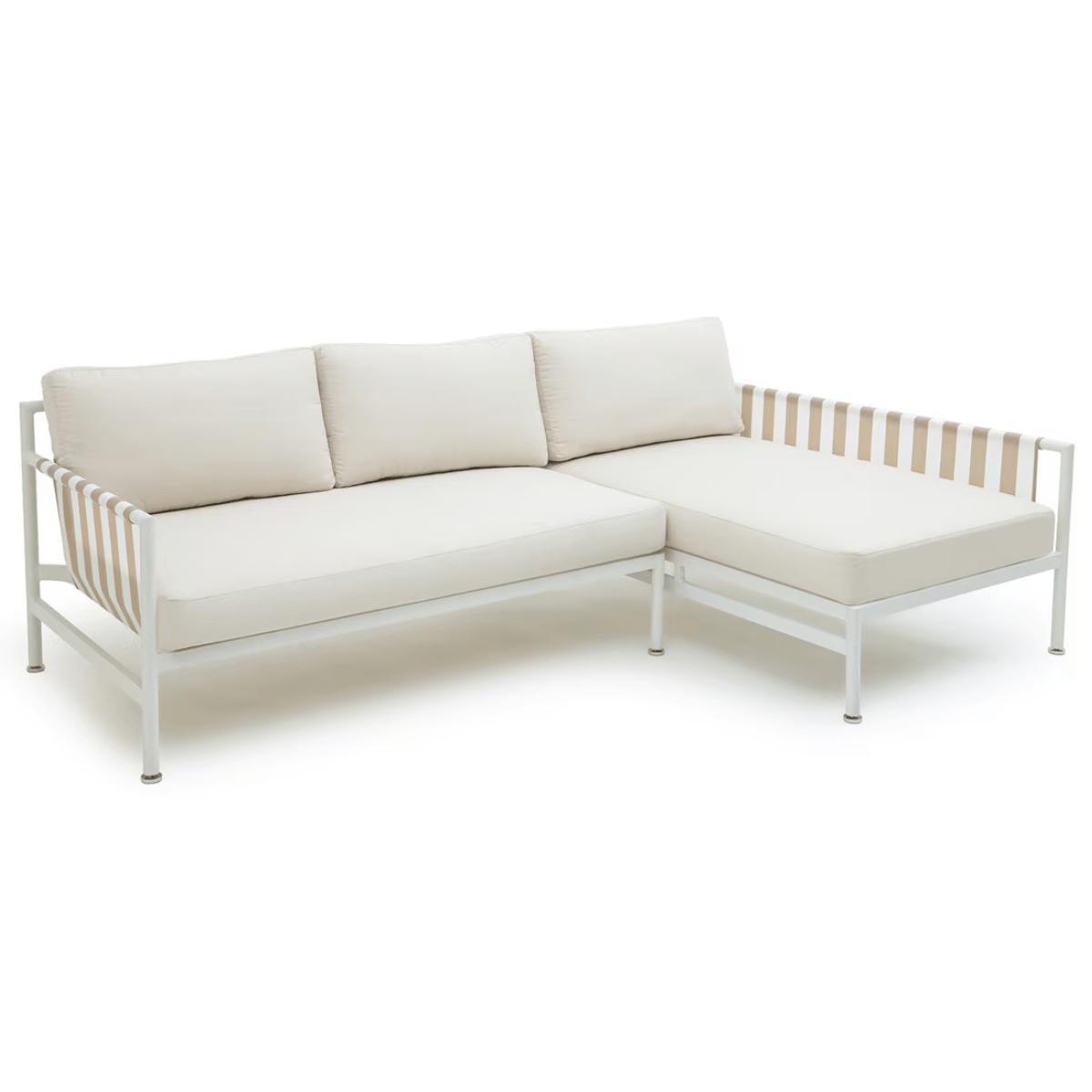 Cora Cream Outdoor Sectional Outdoor Furniture