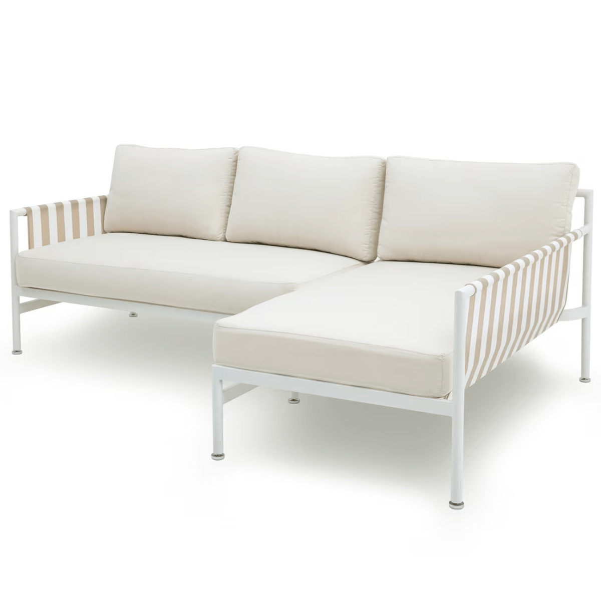 Cora Cream Outdoor Sectional Outdoor Furniture