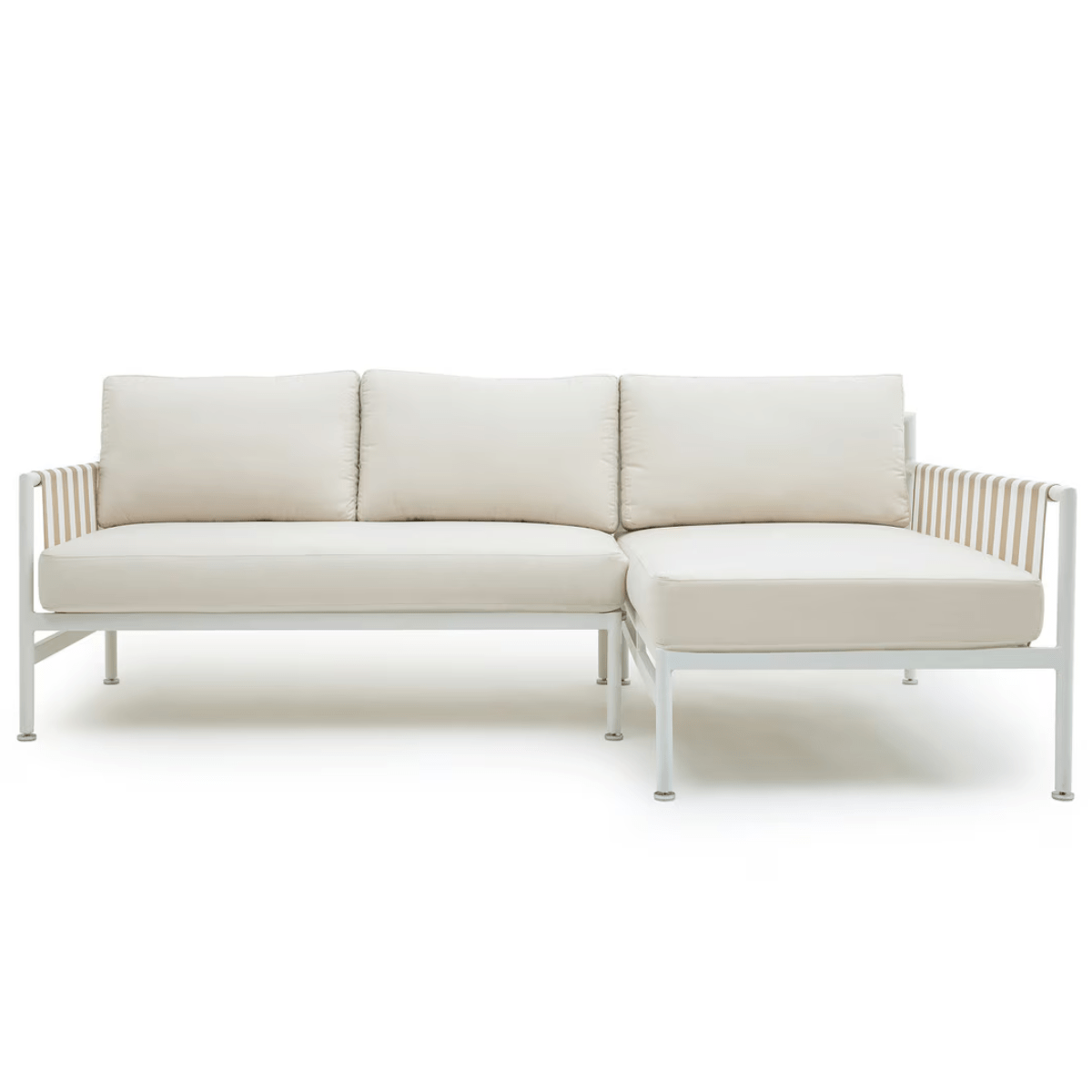 Cora Cream Outdoor Sectional Outdoor Furniture TOV-O68967-O68970