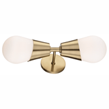 Cora Double Wall Sconce Sconces H101102-AGB 806134835330