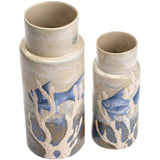 Coralie Vase Set (Set of 2) Vases + Urns OBJCORALIVSBLS2