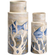 Coralie Vase Set (Set of 2) Vases + Urns OBJCORALIVSBLS2