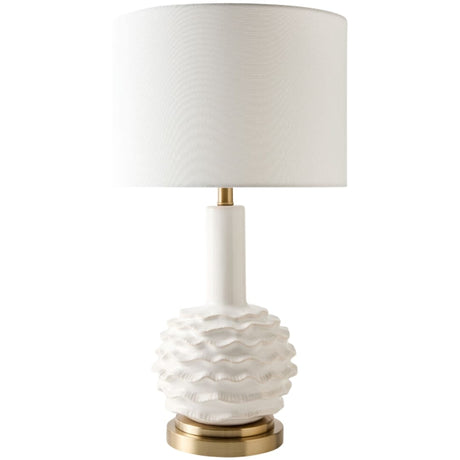 Cordelia Ruffles Lamp Table + Desk Lamps DES880237
