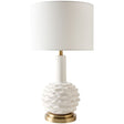 Cordelia Ruffles Lamp Table + Desk Lamps DES880237