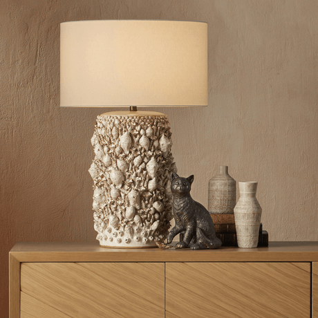 Corfu Ivory Table Lamp Table Lamps 6000-0994