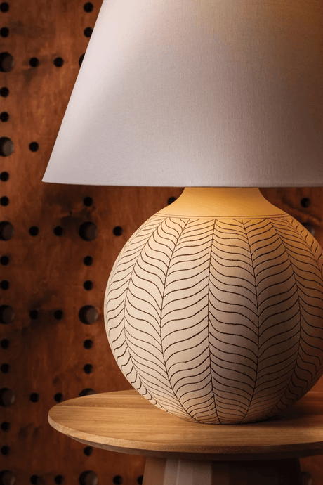 Cortney Bishop Capers Table Lamp Table Lamps CBL9430-AGB/CIP 806134994211