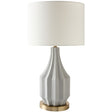 Crandall Fluted Lamp Table + Desk Lamps DES880234