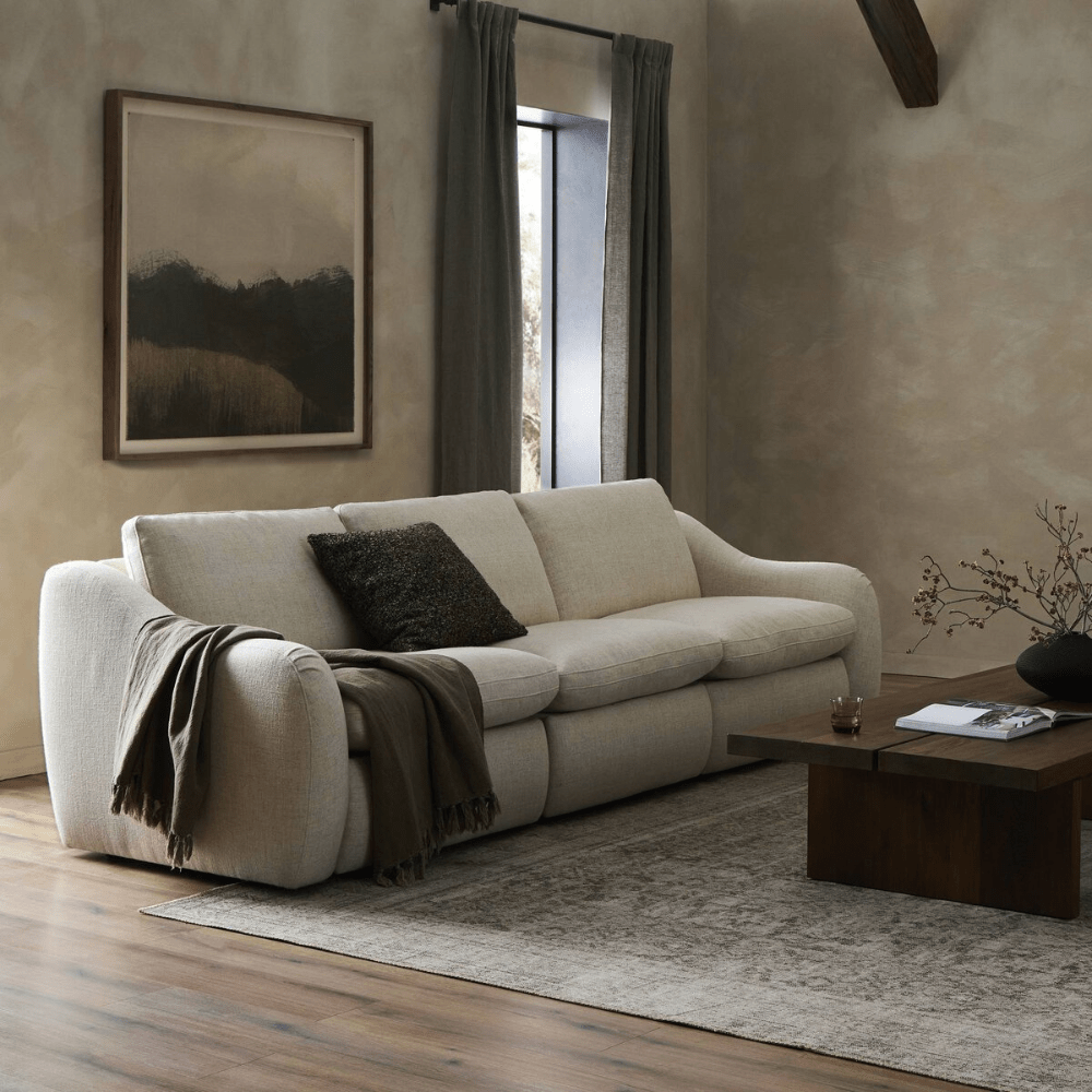 Crawford Power Recliner 3-Piece Sectional Sofa Sectional