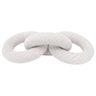 Crew Rope Link Decorative Objects 6890.WHT