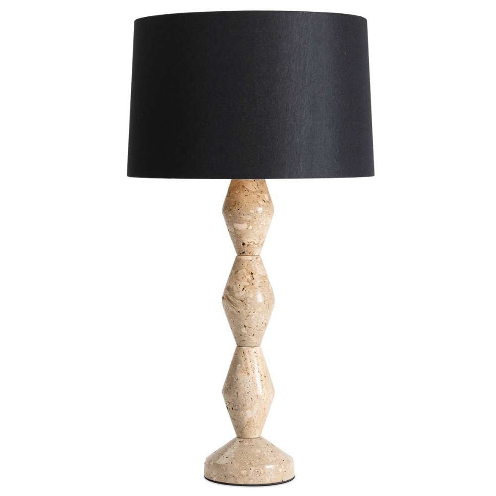 Crew Travertine Buffet Lamp Lighting 13-1680