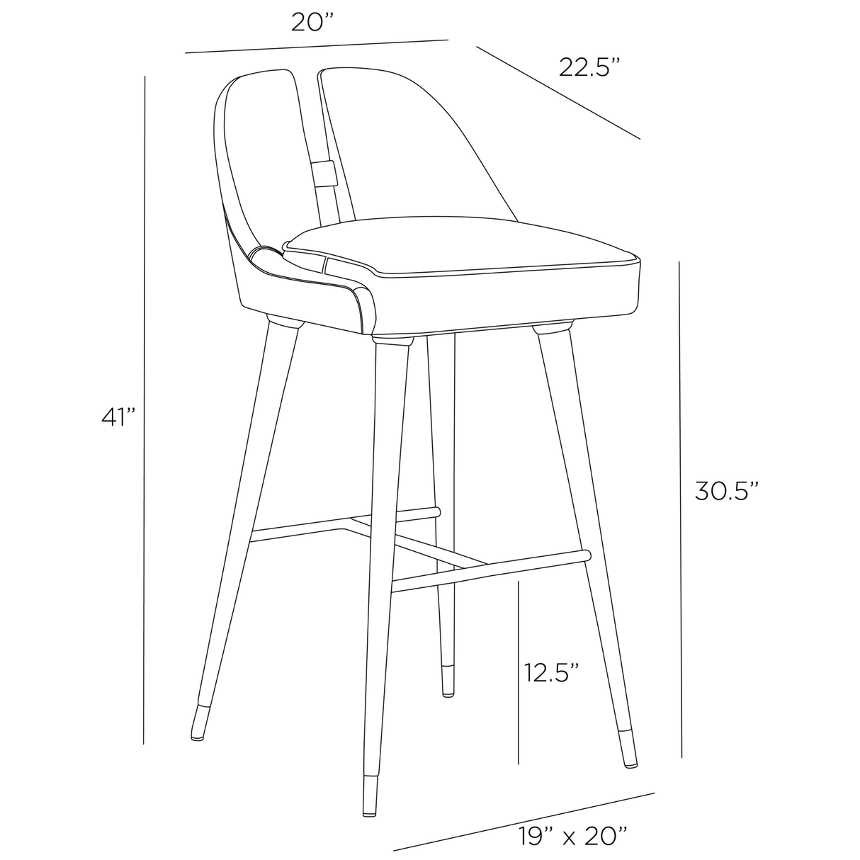 Crowley Bar & Counter Stool Bar & Counter Stools