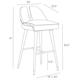 Crowley Bar & Counter Stool Bar & Counter Stools