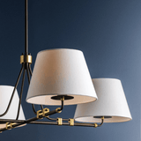 Crown Heights Chandelier Chandeliers 1064-AGB/DB