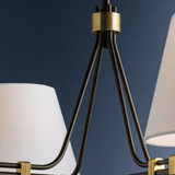 Crown Heights Chandelier Chandeliers 1064-AGB/DB