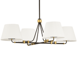 Crown Heights Chandelier Chandeliers 1064-AGB/DB