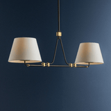 Crown Heights Linear Chandeliers 1062-AGB/DB