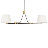 Crown Heights Linear Chandeliers 1062-AGB/DB