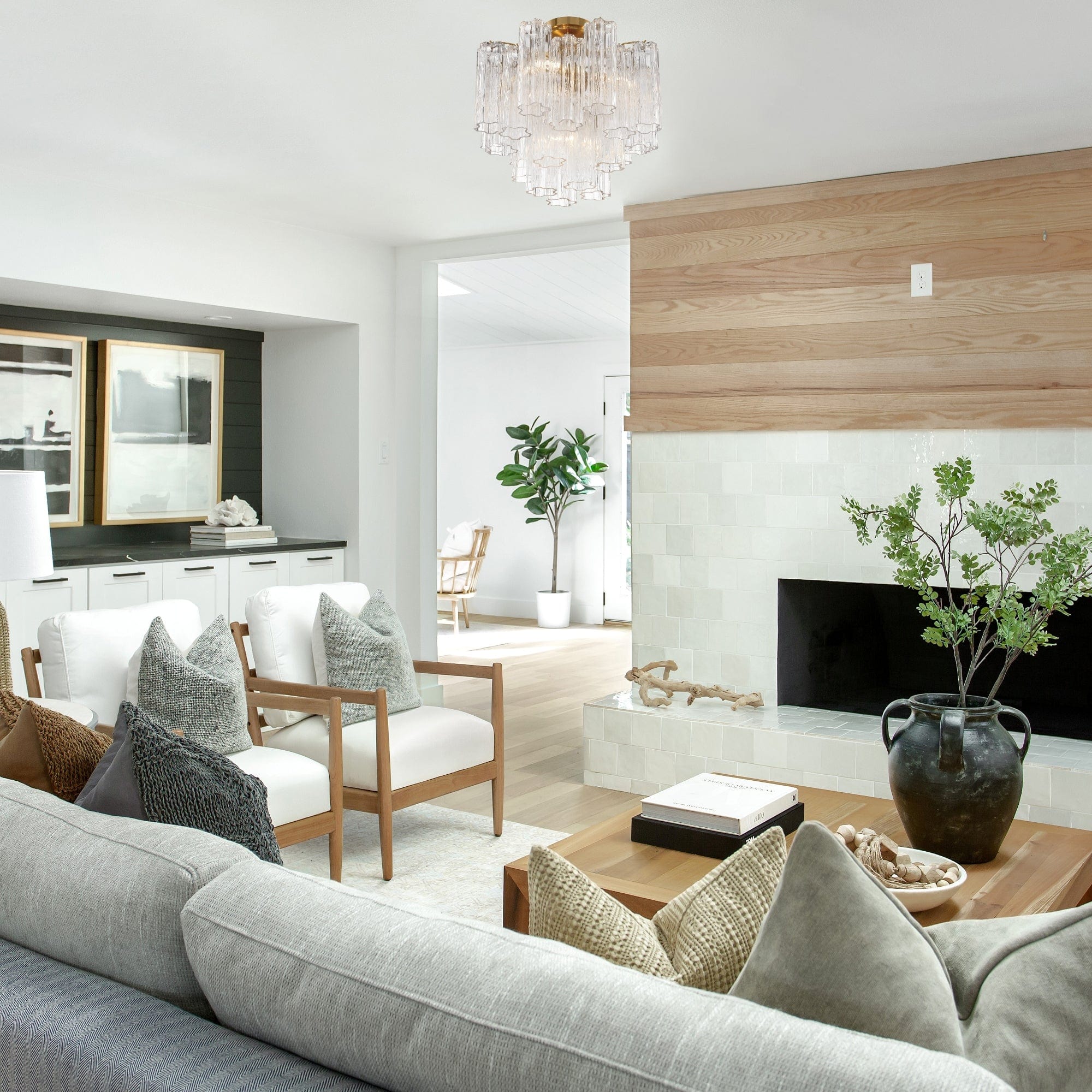 Crystorama Addis 4 Light Ceiling Mount – Meadow Blu