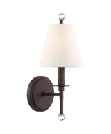 Crystorama Riverdale Wall Sconce Wall Sconces crystorama-RIV382DB