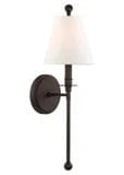 Crystorama Riverdale Wall Sconce Wall Sconces crystorama-RIV382DB