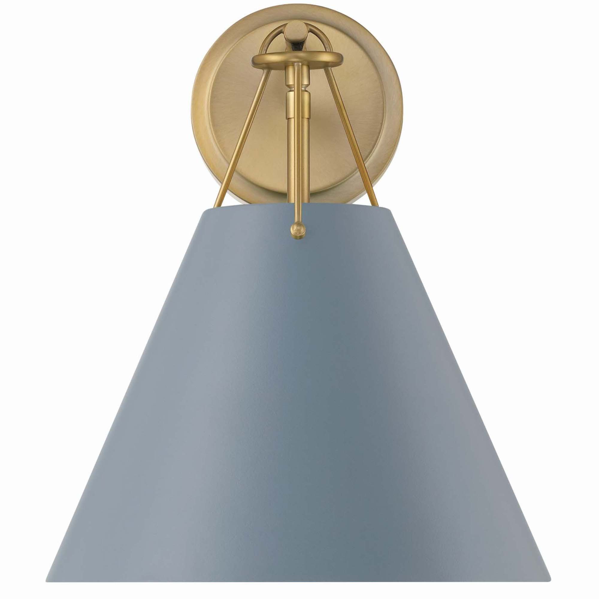 燭台 Xavier 1 Light Sconce – Meadow Blu