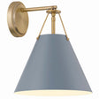 Crystorama Xavier 1 Light Sconce Wall Sconces