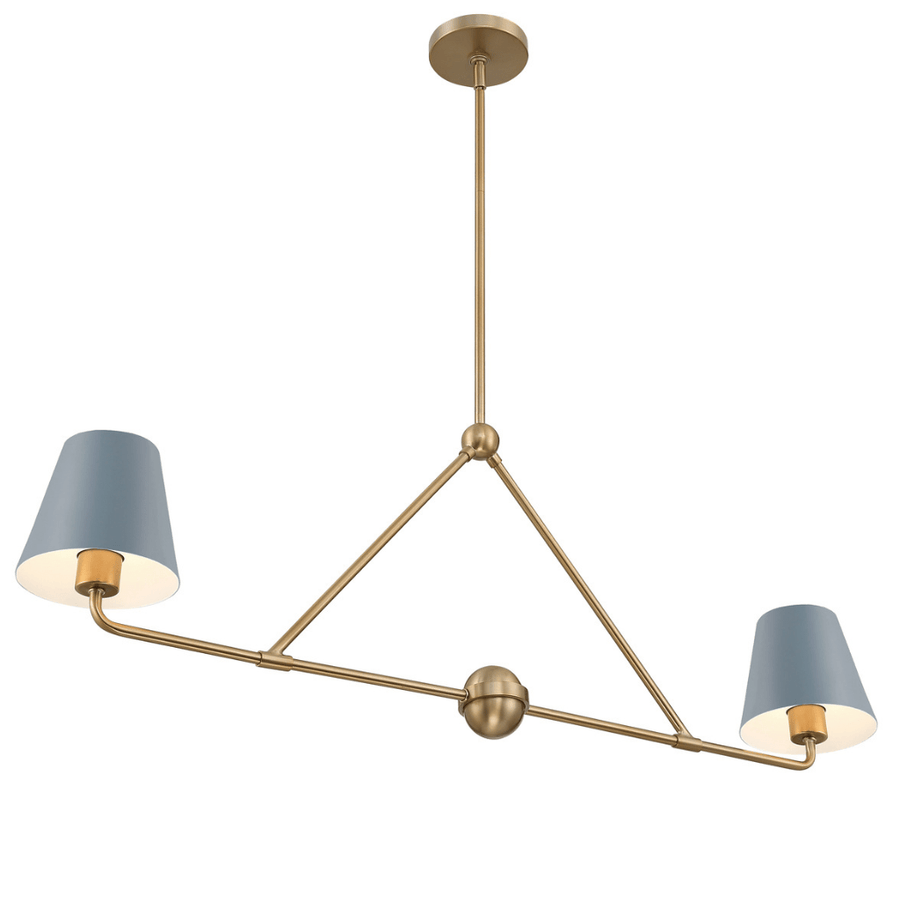 Xavier 2 Light Chandelier – Meadow Blu
