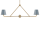 Xavier 2 Light Chandelier – Meadow Blu
