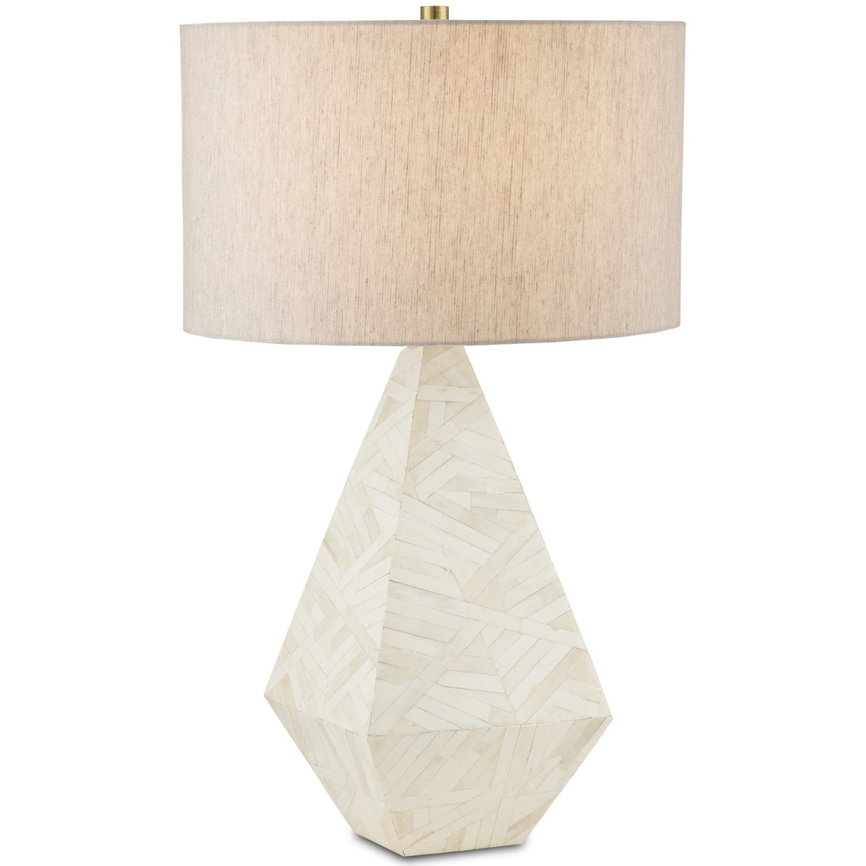 Currey and Company Elysium White Table Lamp Table Lamps currey-co-6000-0866 633306051386